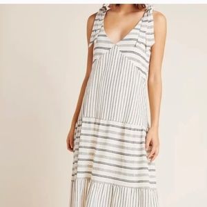 PilyQ Swim maxi dress - stripe